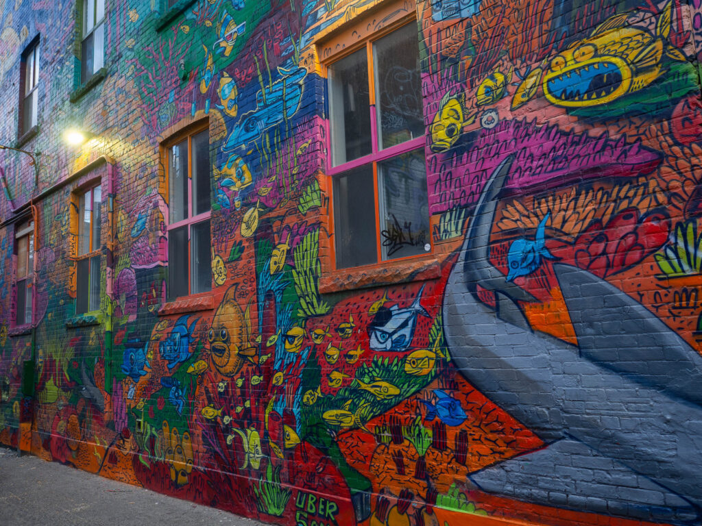 Graffiti Alley Toronto Canada