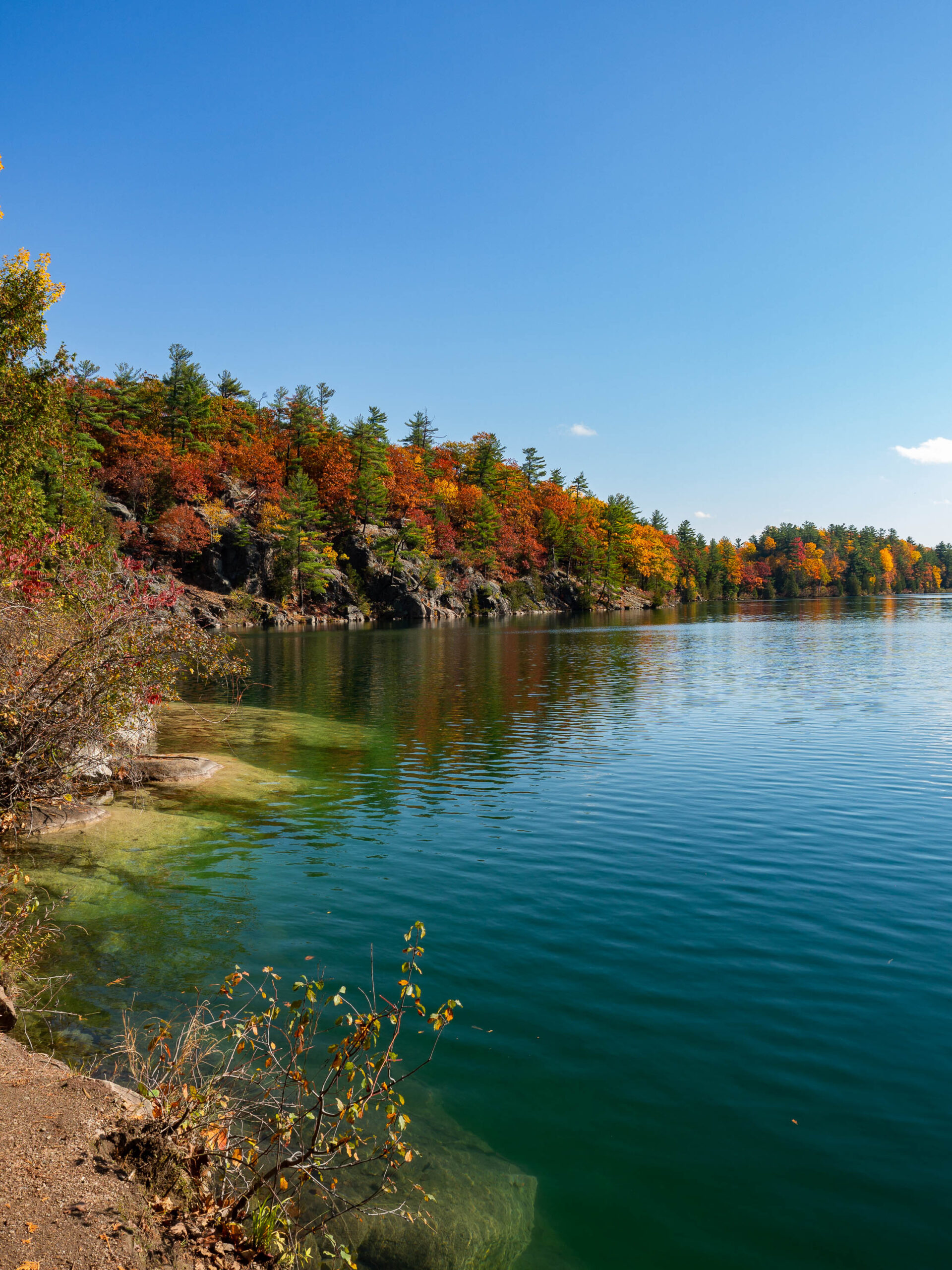 Lac Pink au Parc Gatineau