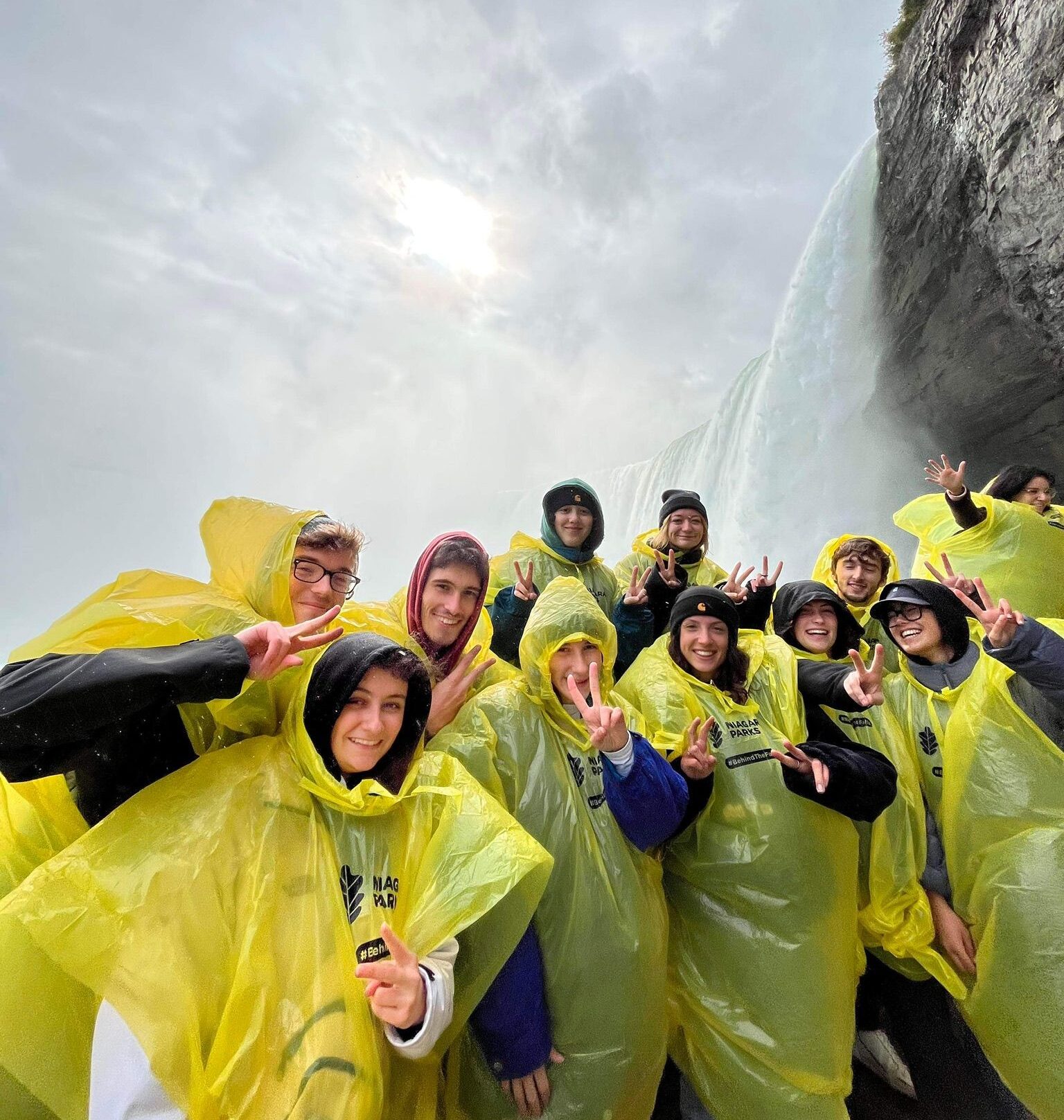 Journey Behind the Falls Chutes du Niagara Canada