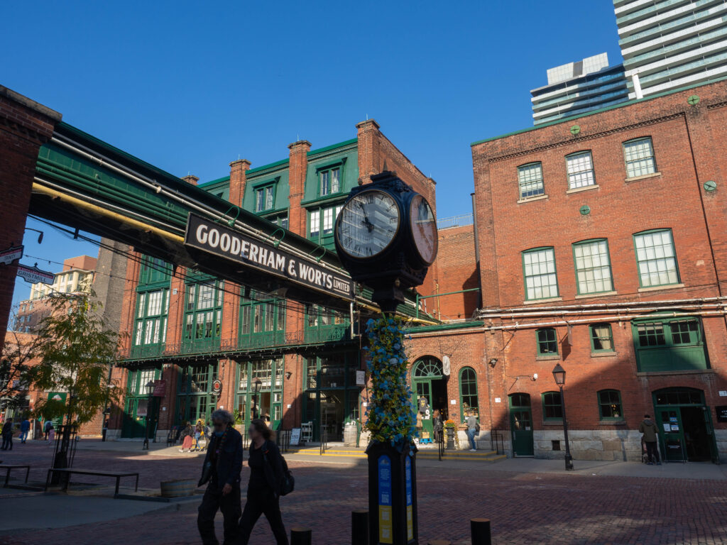 Le quartier de la Distillerie de Toronto