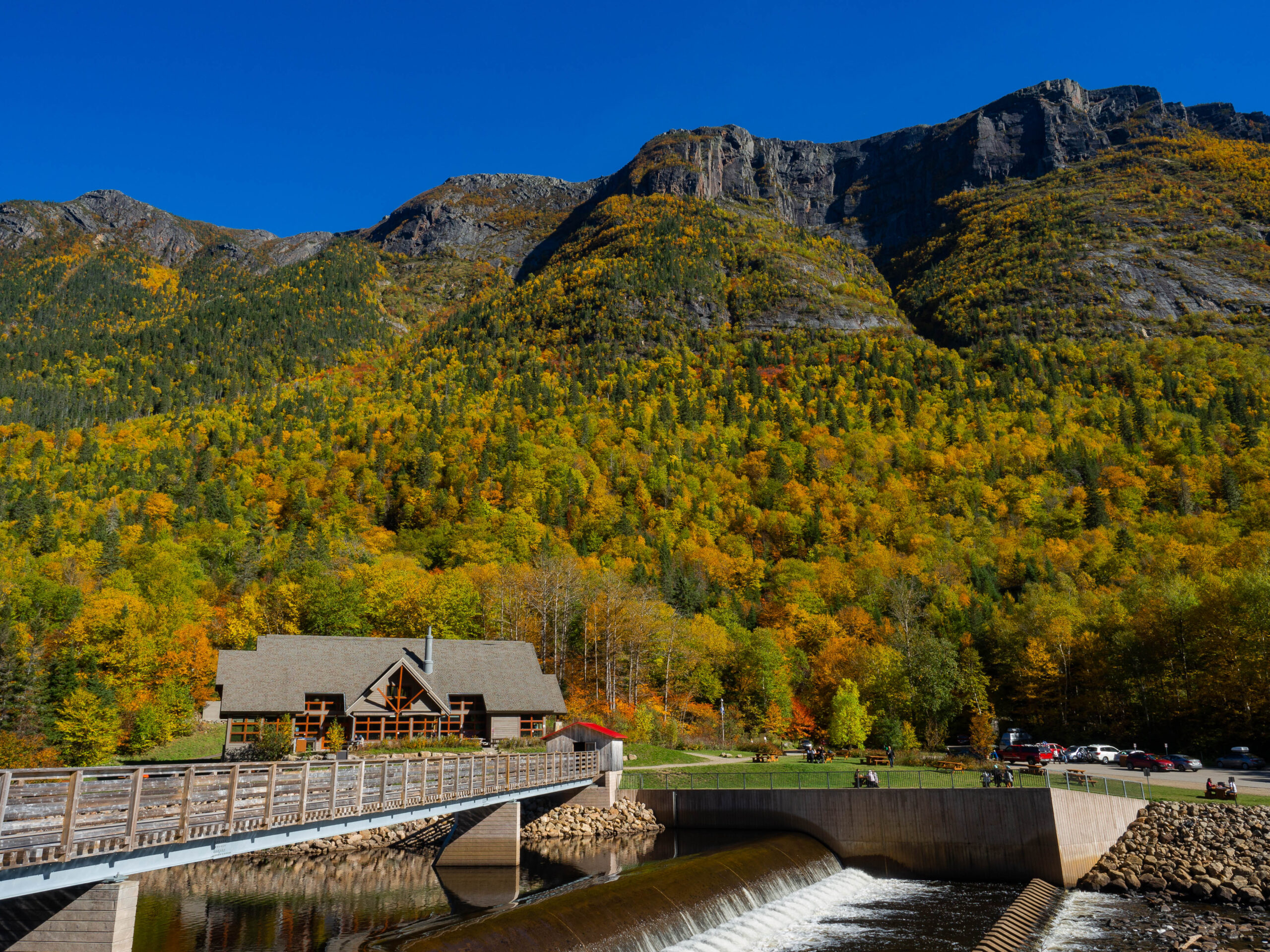 Barrage des érables Parc National des Hautes Gorges Charlevoix Québec