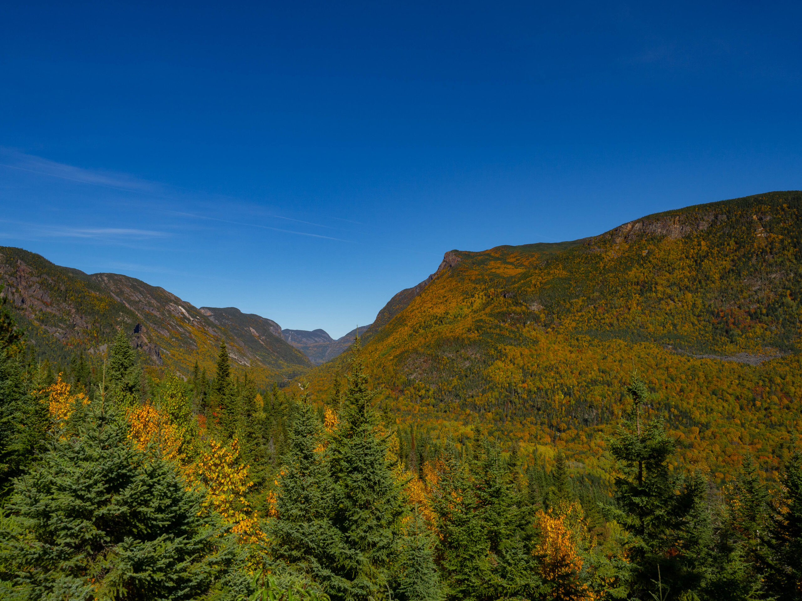 Sentier des riverains Parc National des Hautes Gorges Charlevoix Québec