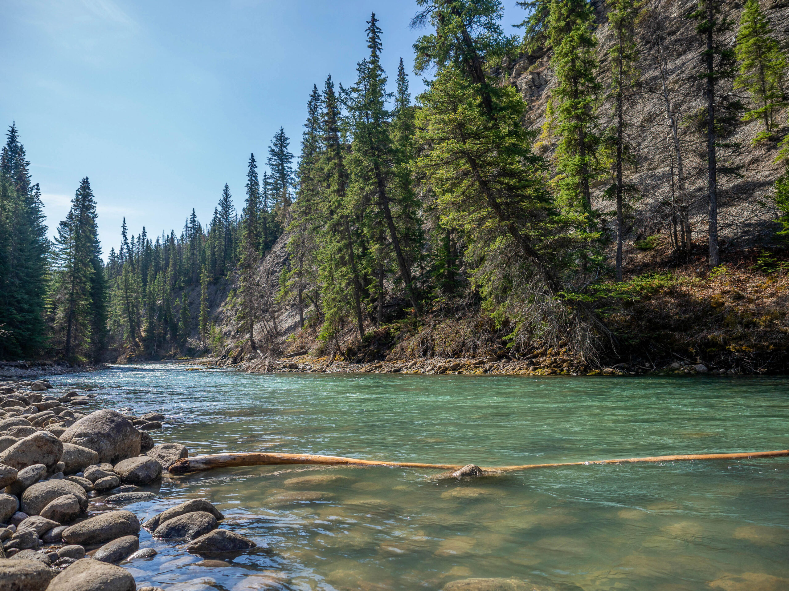 Rivière Maligne du Parc National de Jasper