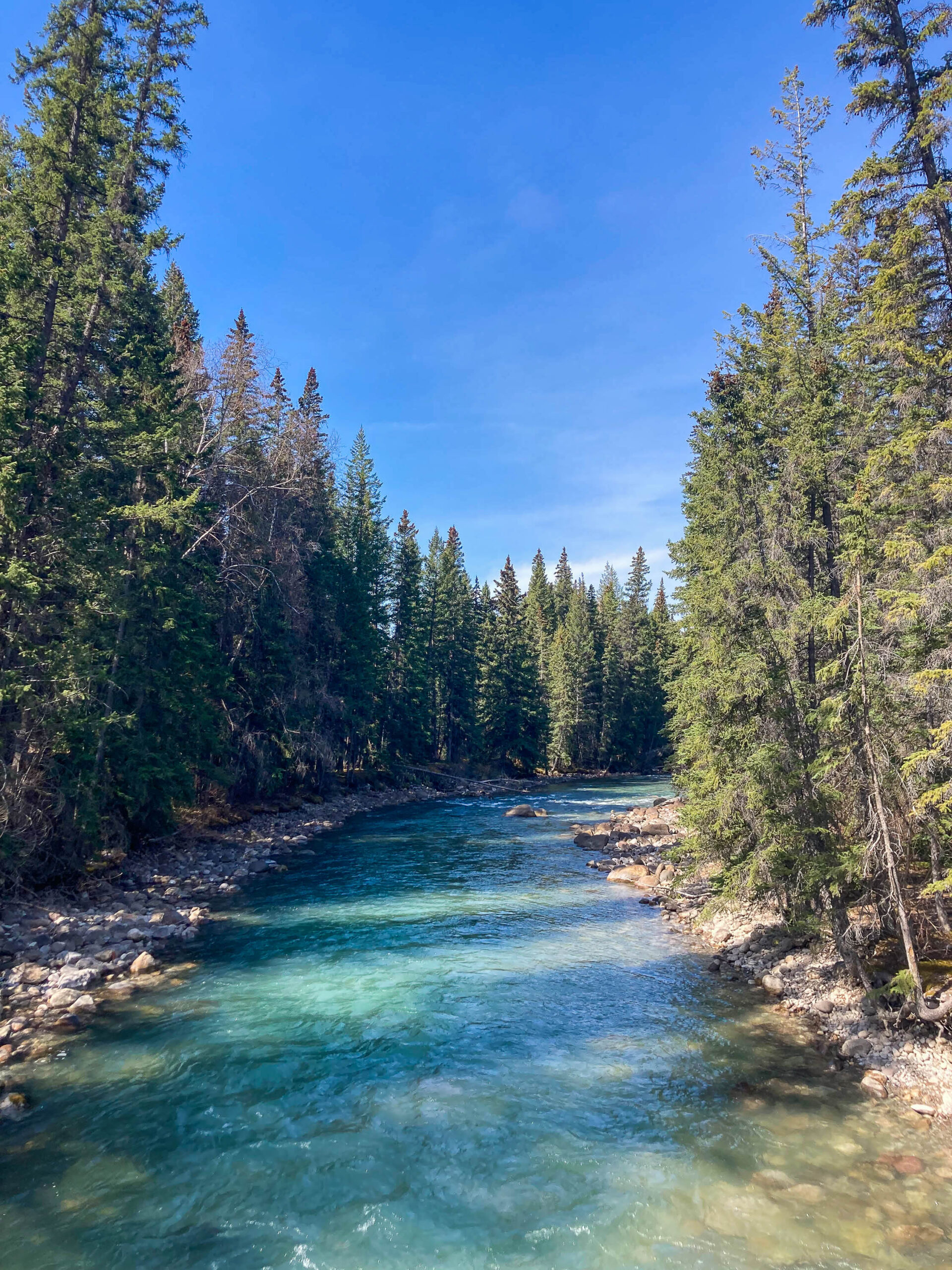 Rivière Maligne du Parc National de Jasper