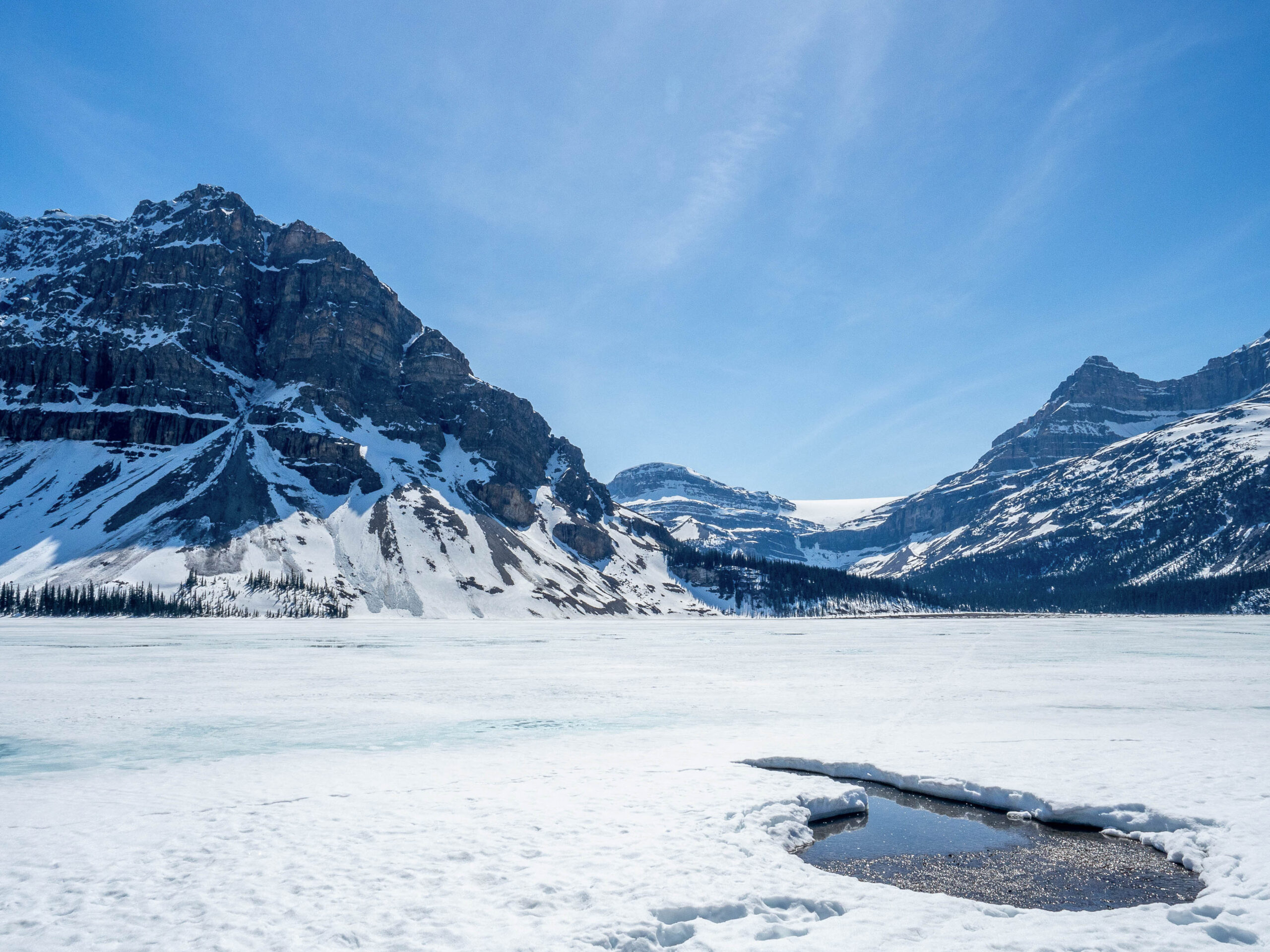 Lac Bow - Banff - Rocheuses Canadiennes