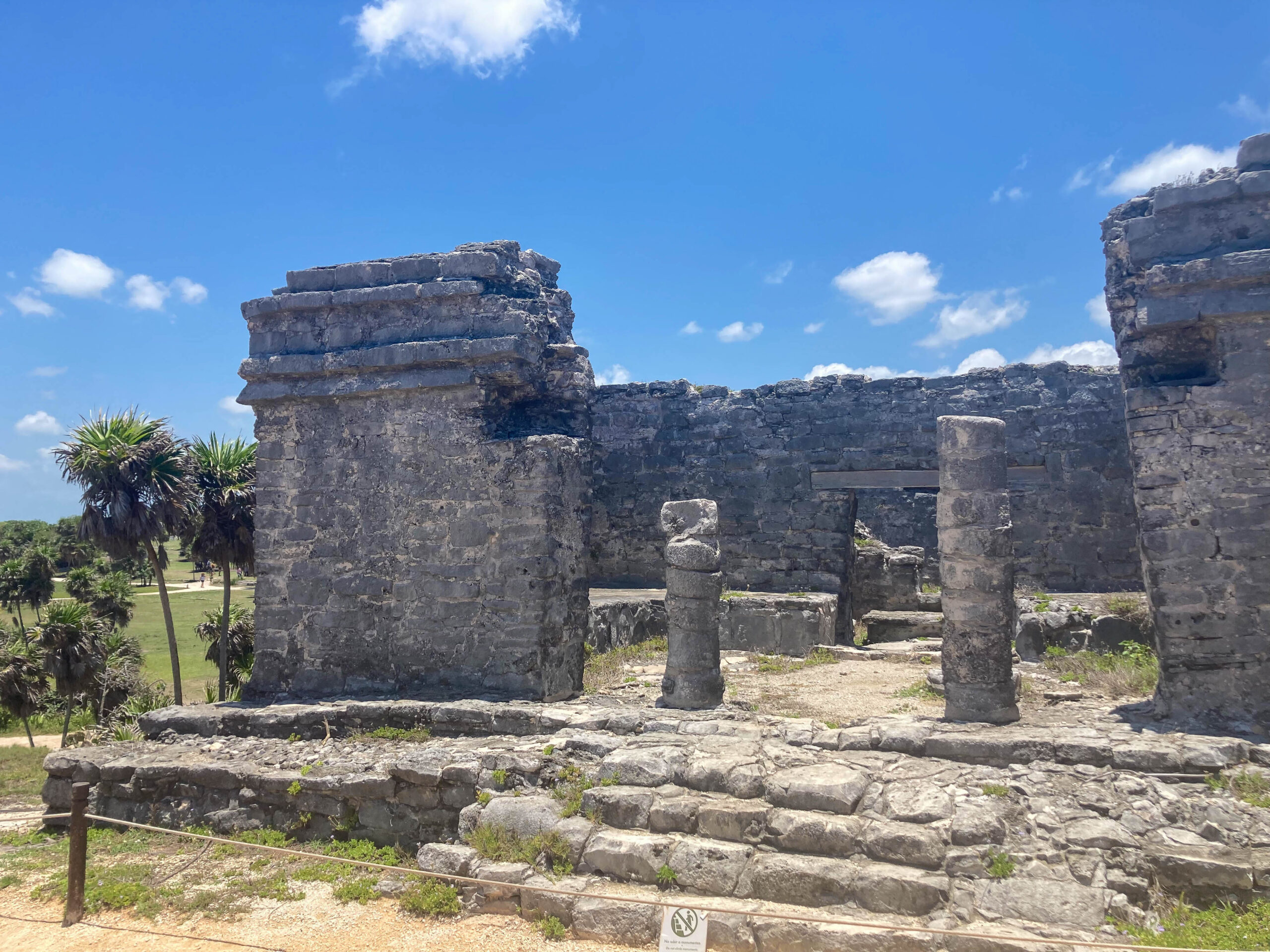 Ruines de Tulum au Mexique