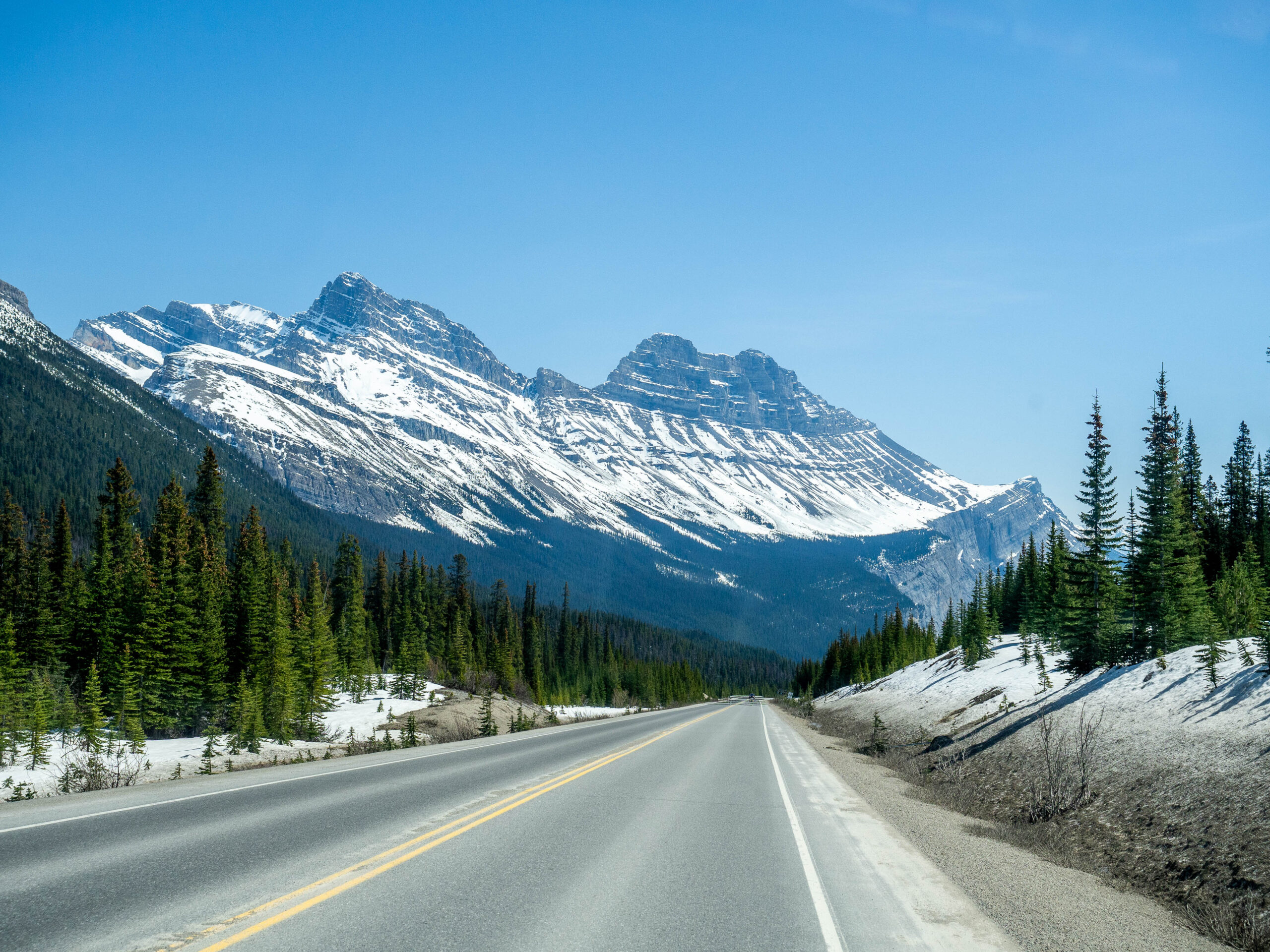 Icefield Parkway des Rocheuses Canadiennes