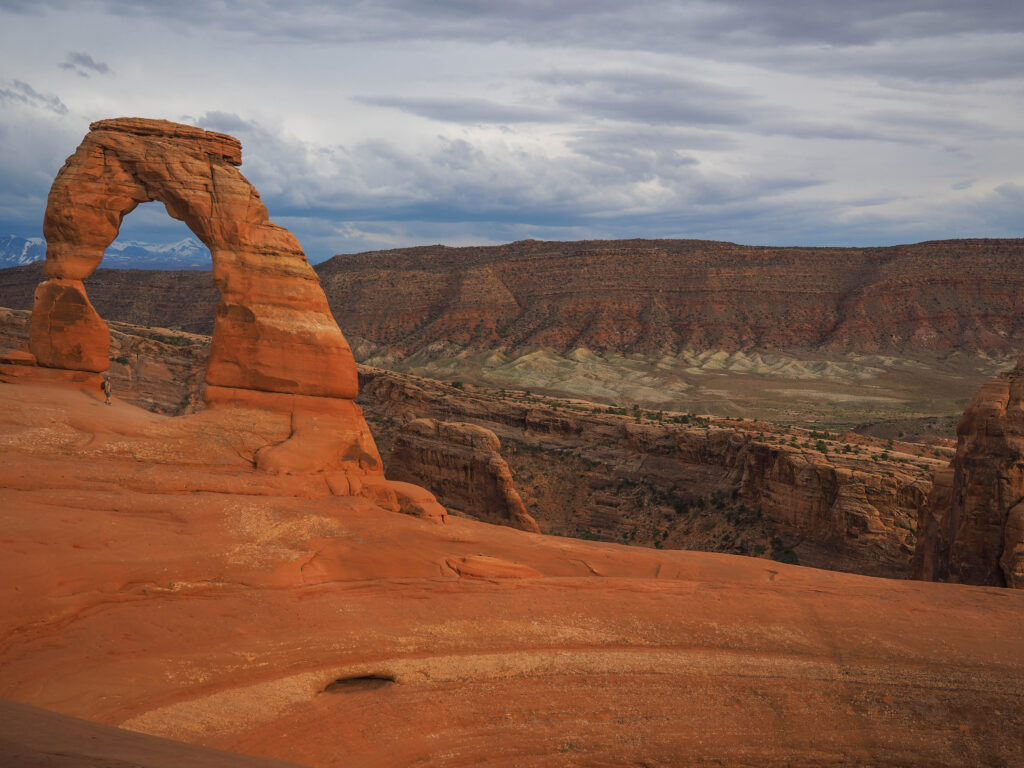 vue sur la delicate arch la star du parc